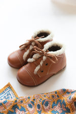 (EY2438A-2) Emel Winter shoes Brown