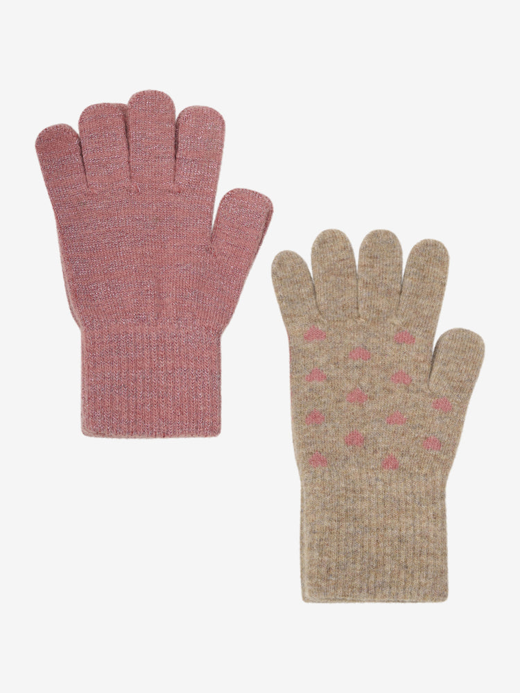(330638) Magic Glitter Gloves 2 pack - Brick Dust