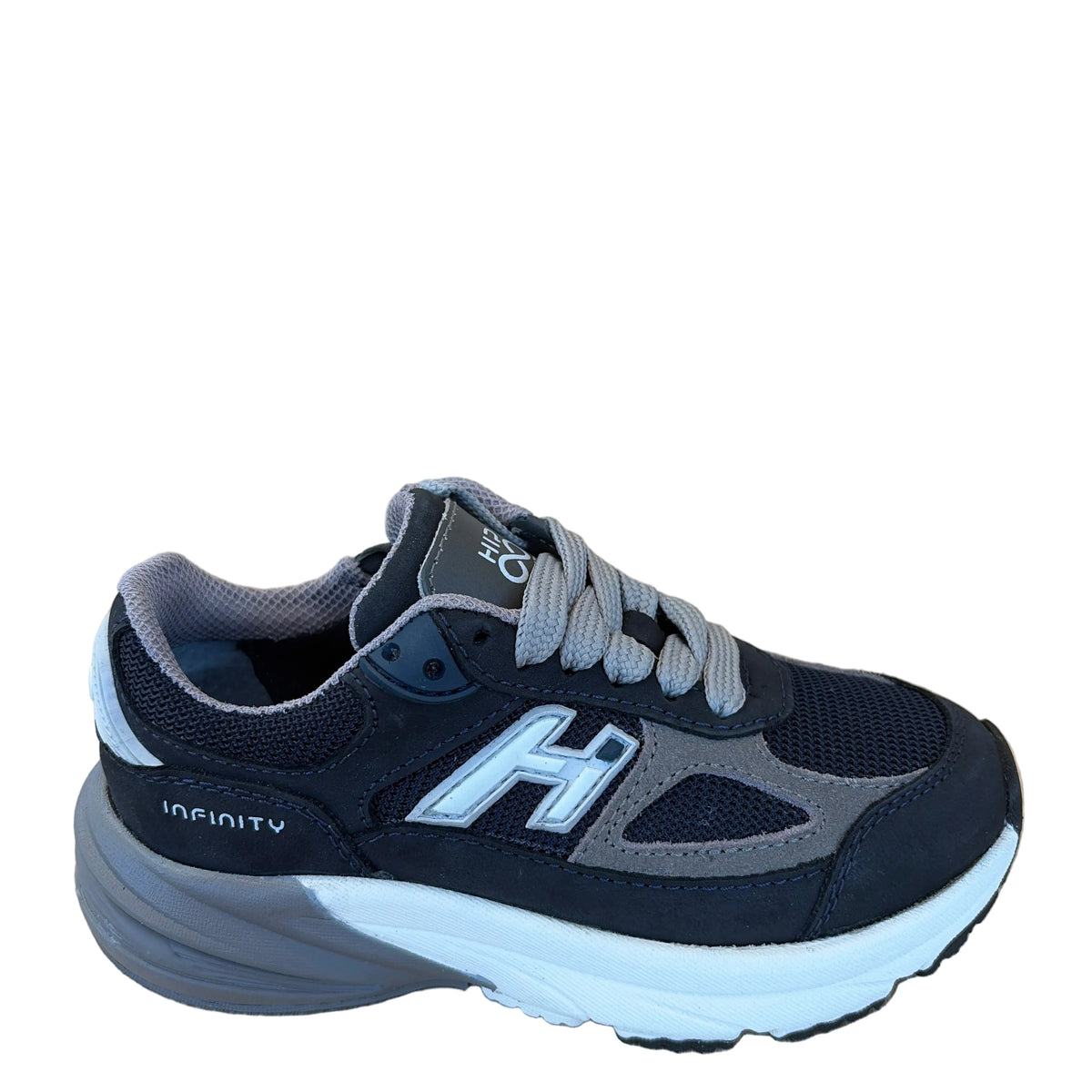 (H1667-246-46CO) Hip Shoe Lace up sneaker Blue