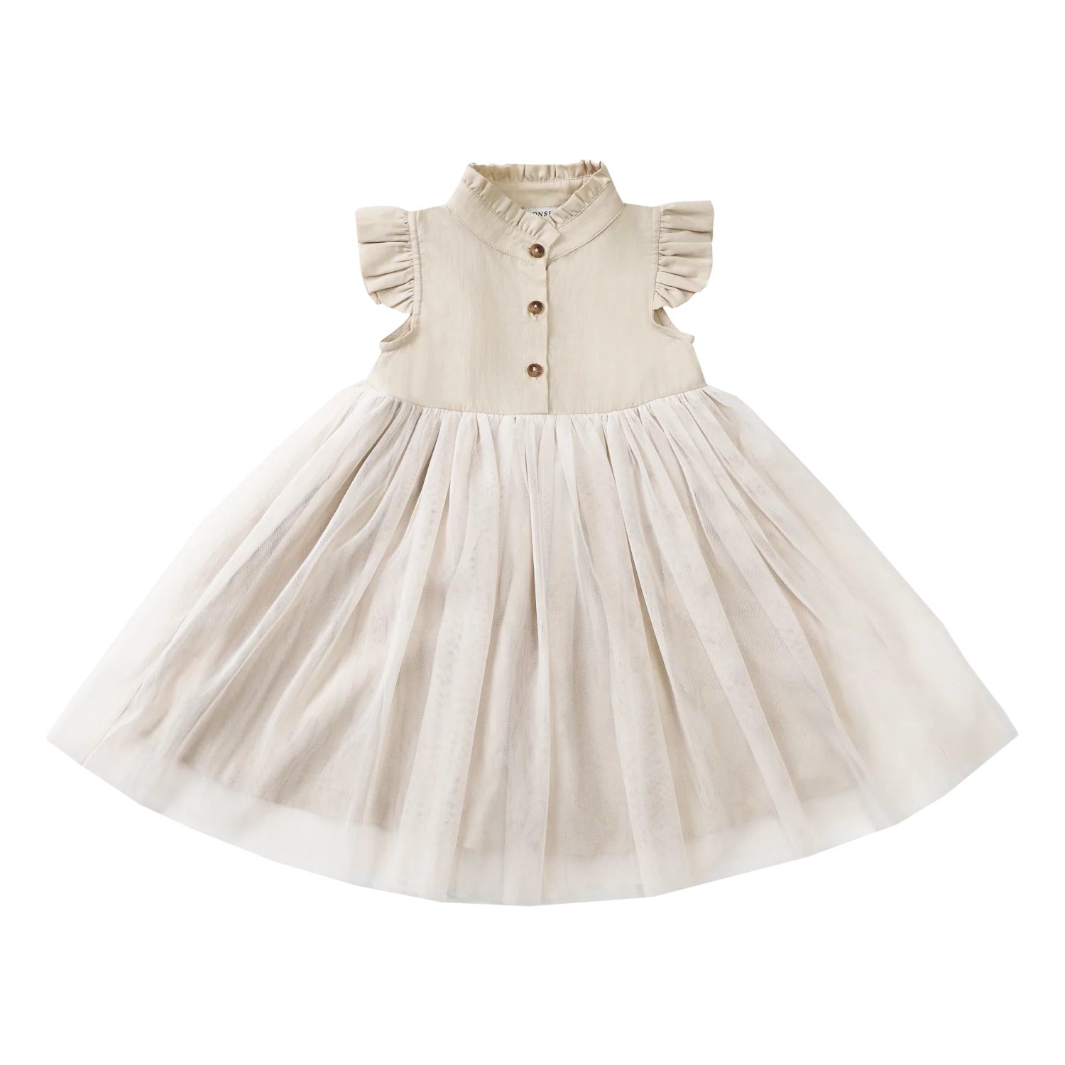 Fleurance Dress soft sand (4062900) - MintMouse (Unicorner Concept Store)