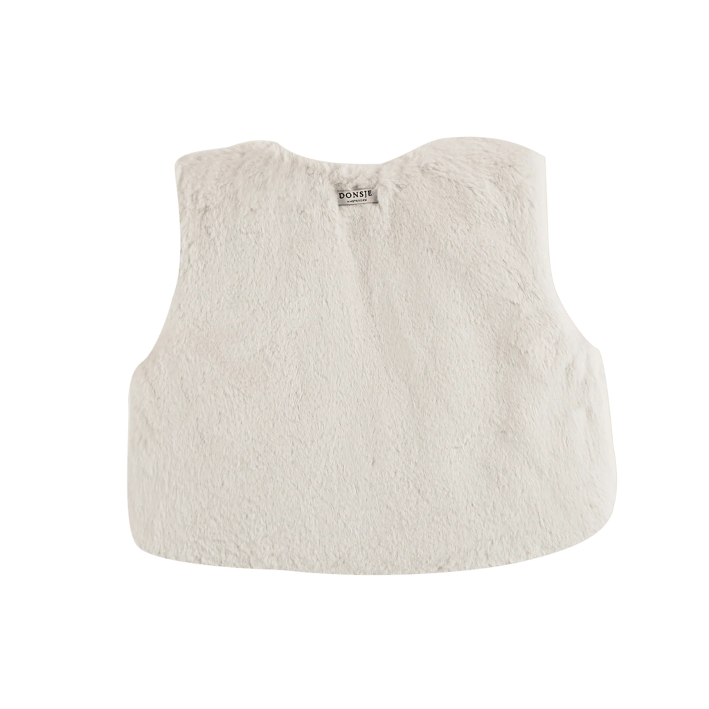 Pimmy Gilet | Off White Teddy