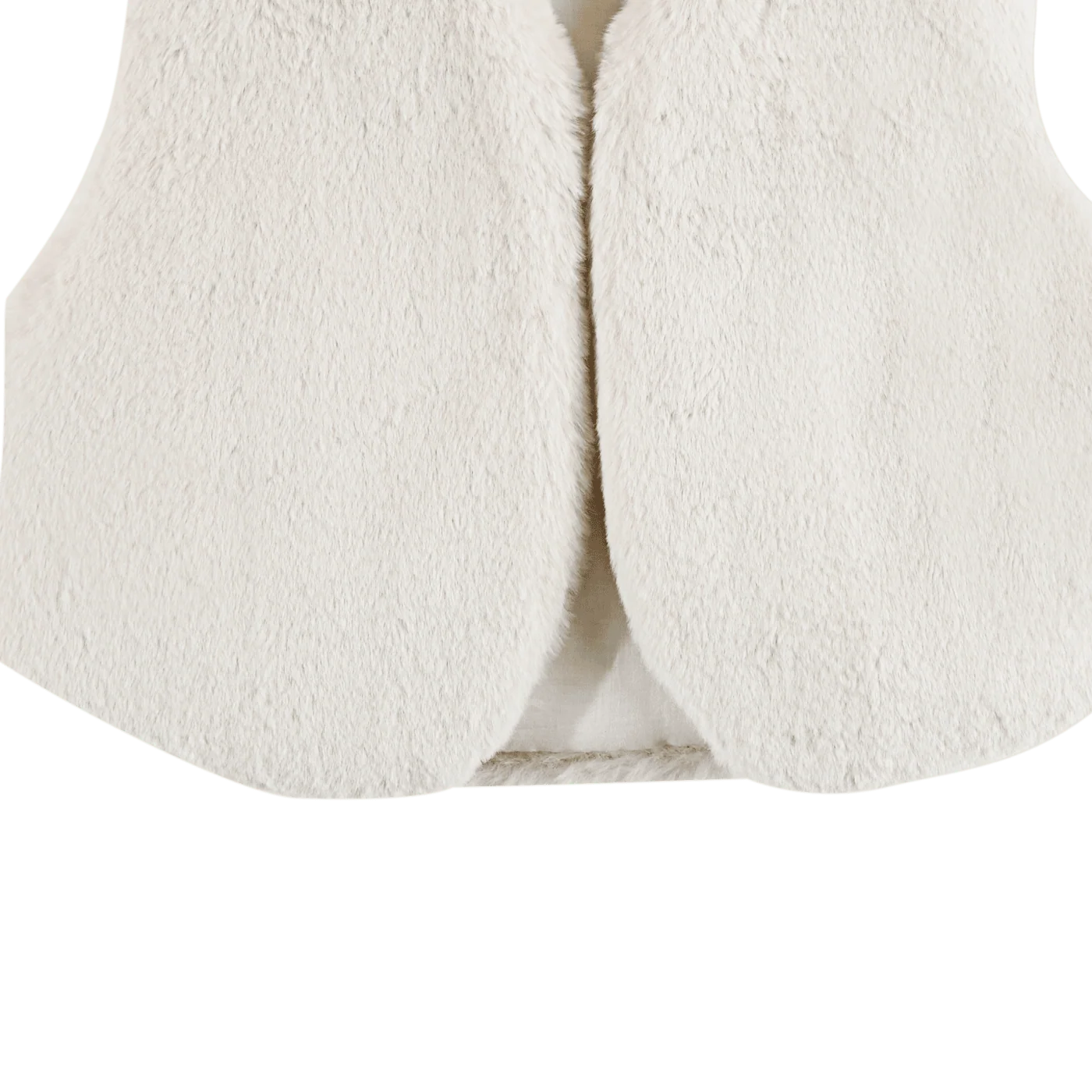 Pimmy Gilet | Off White Teddy