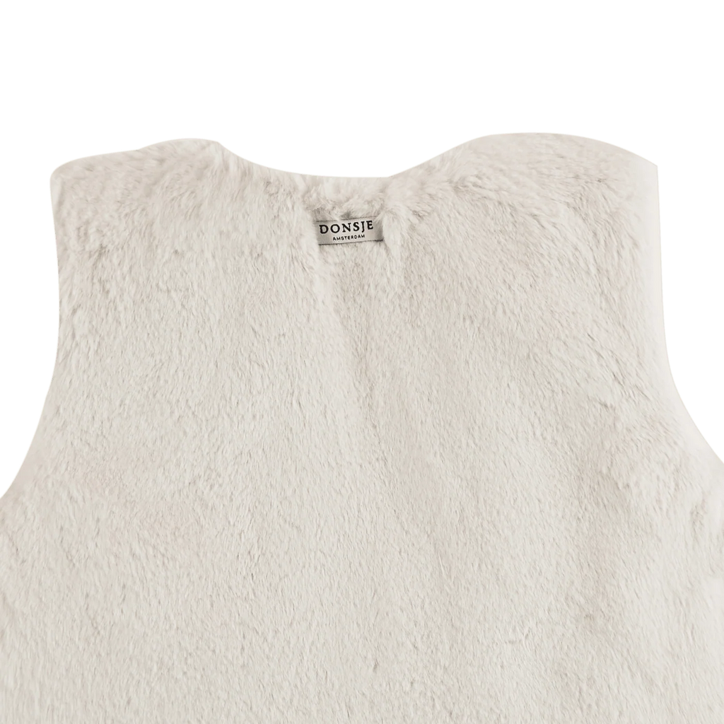 Pimmy Gilet | Off White Teddy