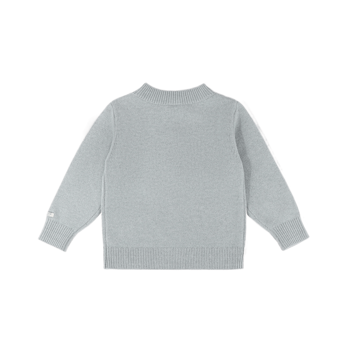 Denn Merino Wool Sweater| Polar Bear| Cloud Blue Melange