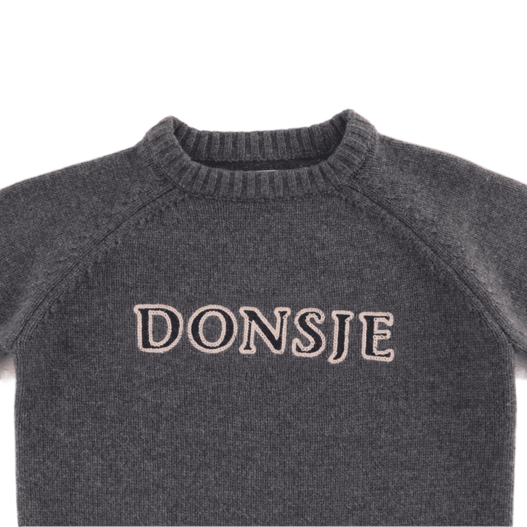 Fionn Merino Wool Sweater | Cloudy Grey Melange  Regular price