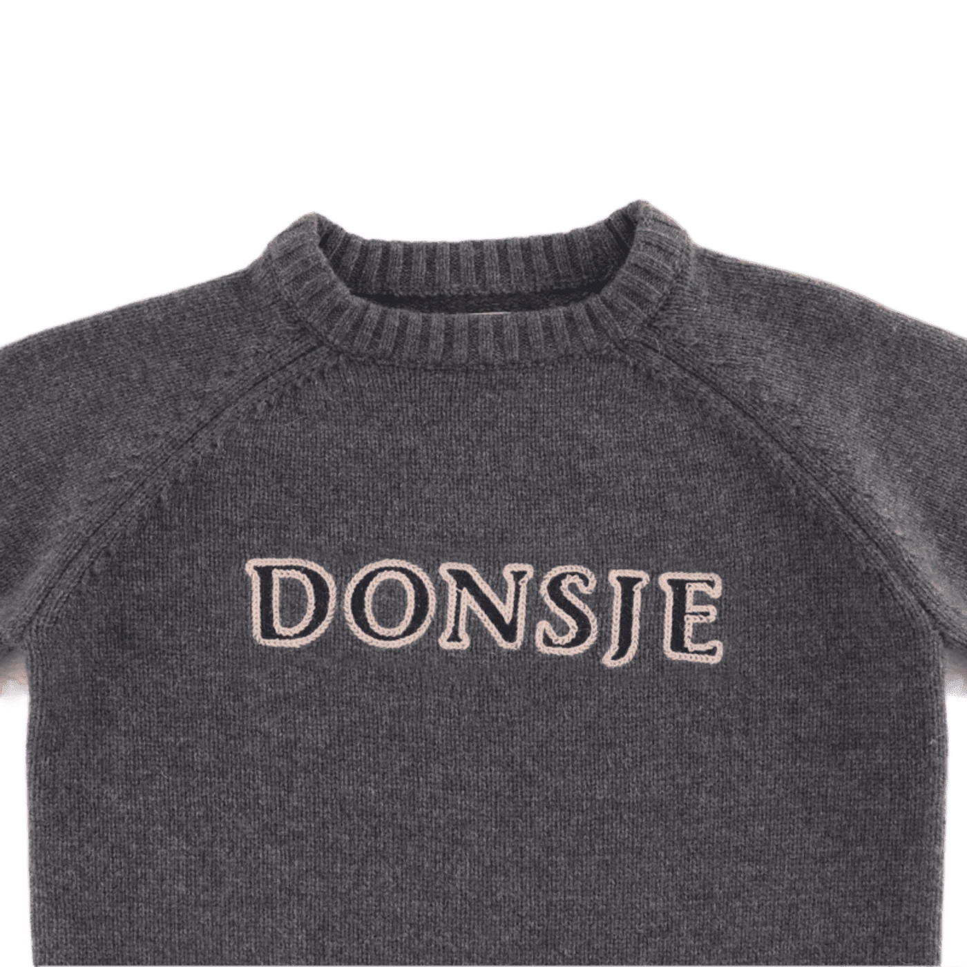 Fionn Merino Wool Sweater | Cloudy Grey Melange  Regular price