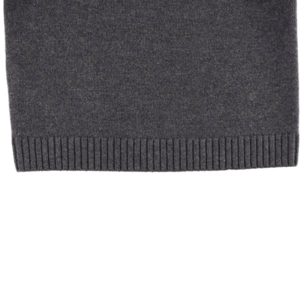 Fionn Merino Wool Sweater | Cloudy Grey Melange  Regular price