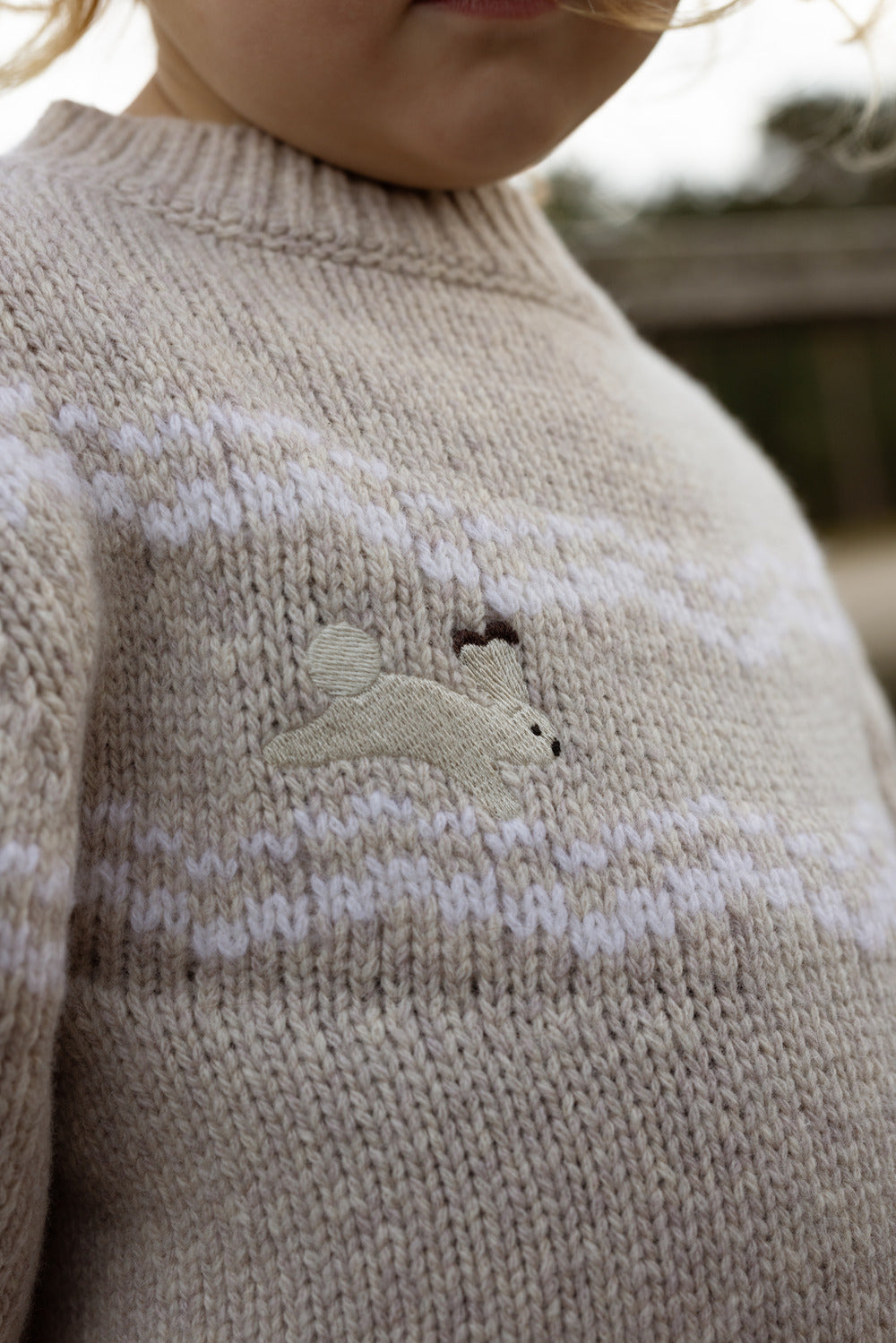 Yohana Merino Wool Sweater | Arctic Hares