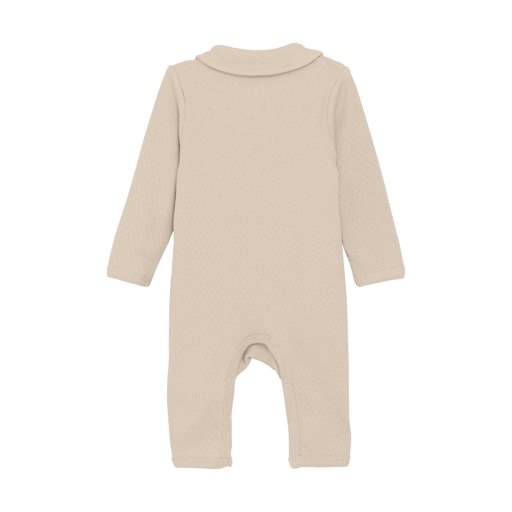 (422766) Romper LS Rib - Moonlight