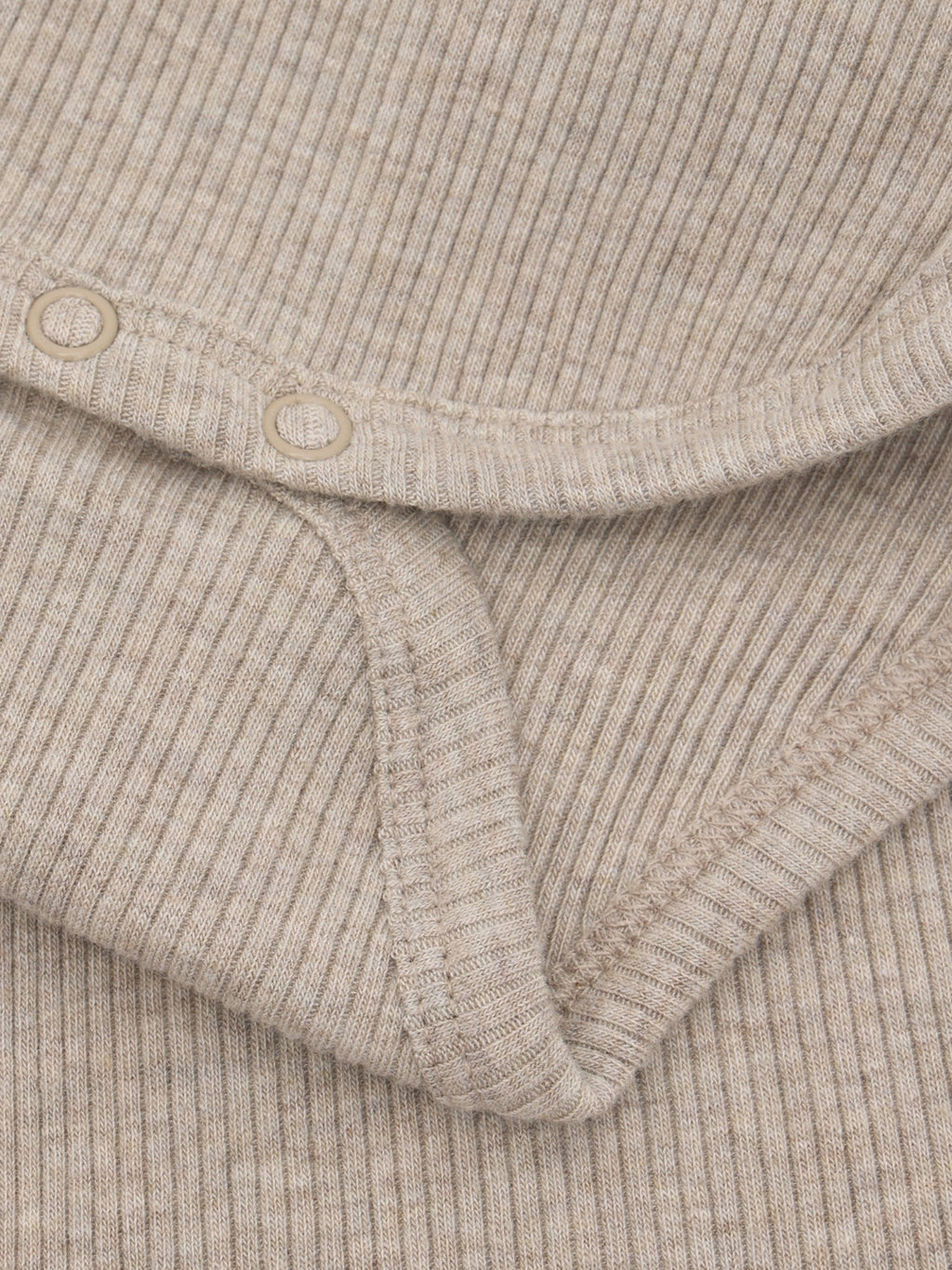 (423100) Body LS Melange Rib - 1301 Pure cashmere melange