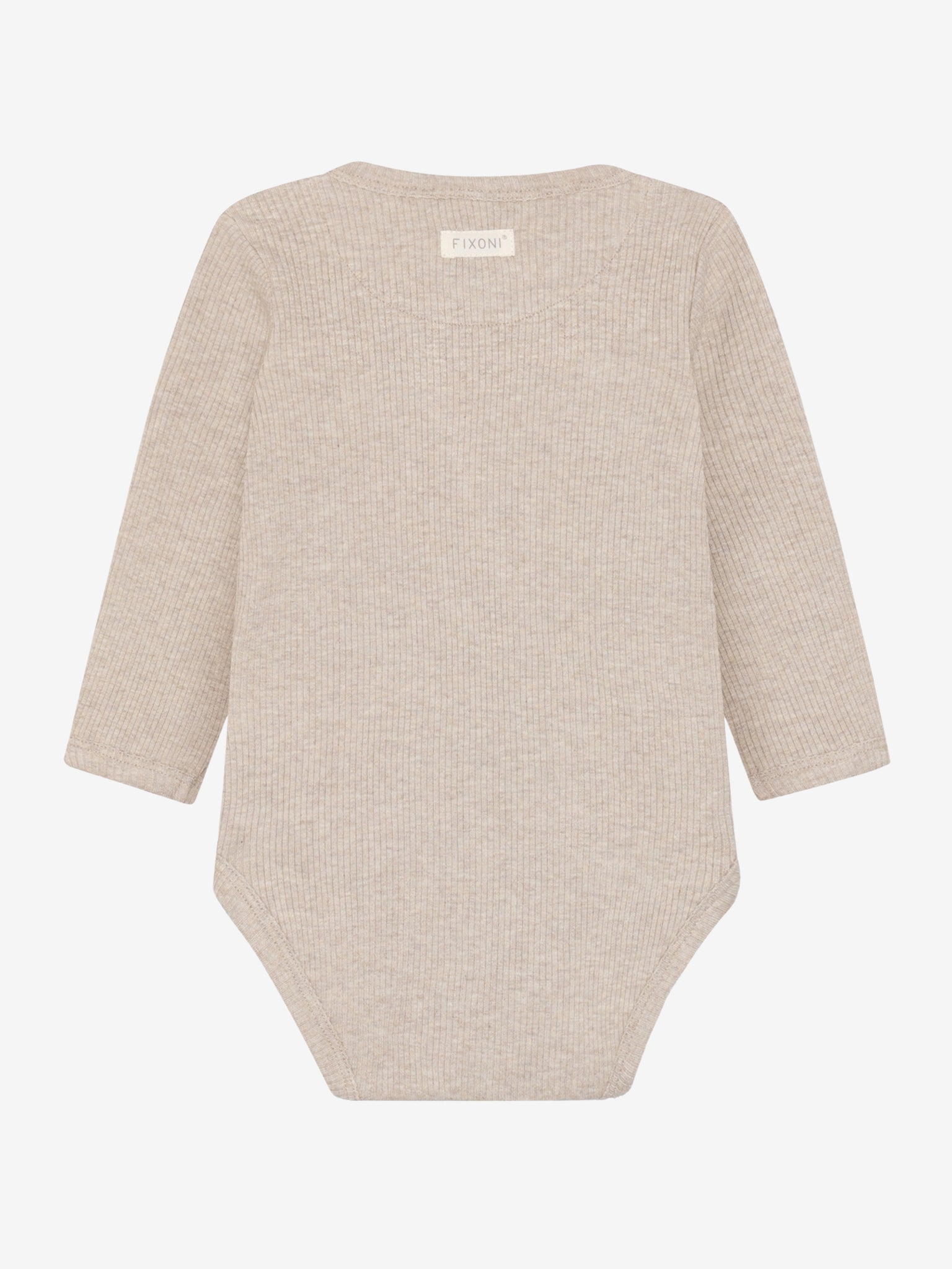 (423101) Wrap Body LS Melange Rib - 1301 Pure cashmere melange - MintMouse (Unicorner Concept Store)