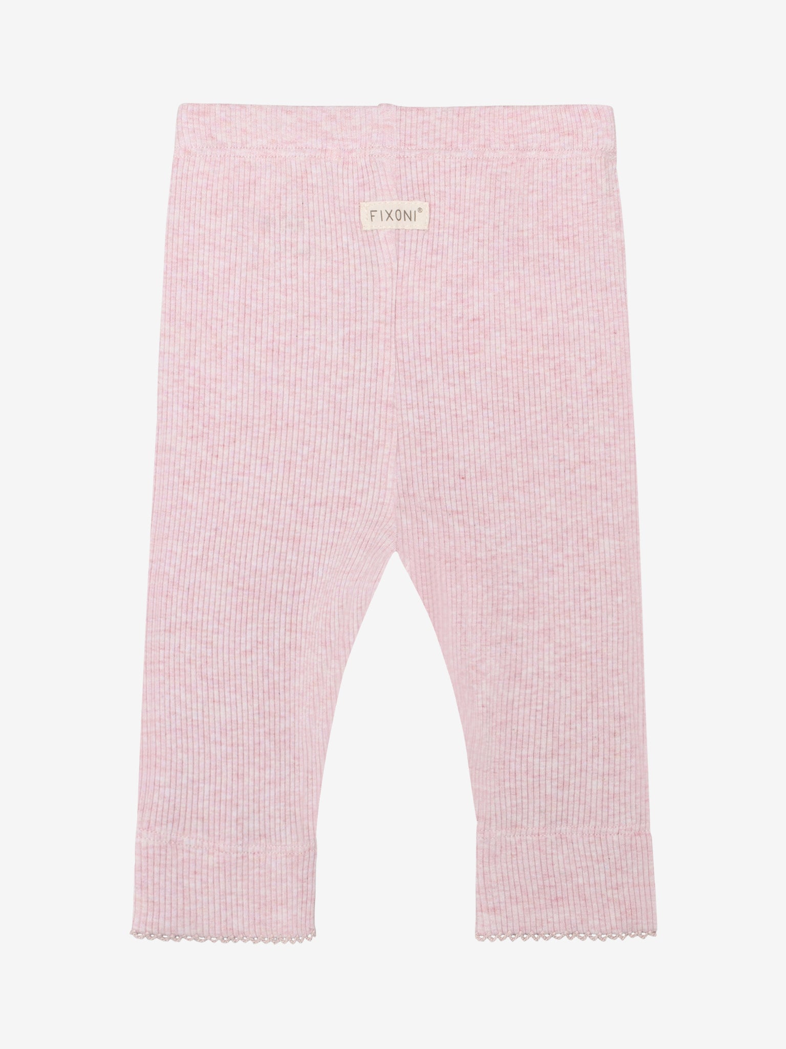 (423103)  Leggings Melange Rib - 5304 Bleached Mauve Melange - MintMouse (Unicorner Concept Store)