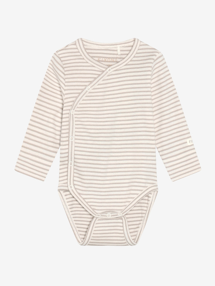 (423132) Wrap Body LS Rib - 1903 Pure Cashmere