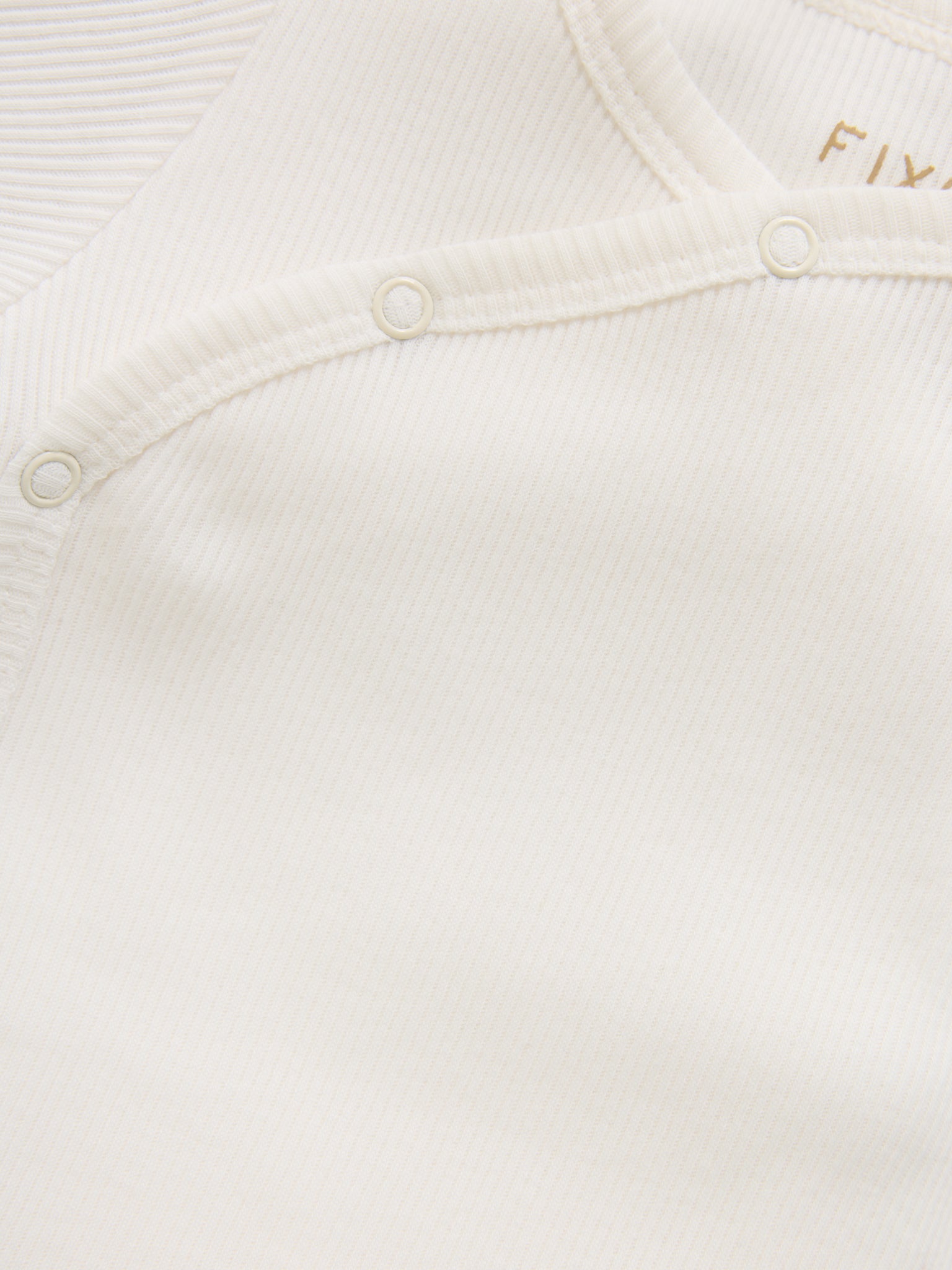 (423200) Wrap Body LS Rib Solid - 1604 Gardenia - MintMouse (Unicorner Concept Store)