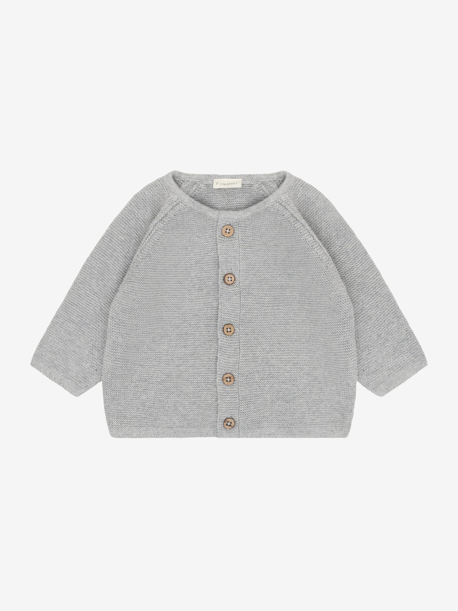 423261 -Cardigan Knit 1658 - Flint Gray Melange
