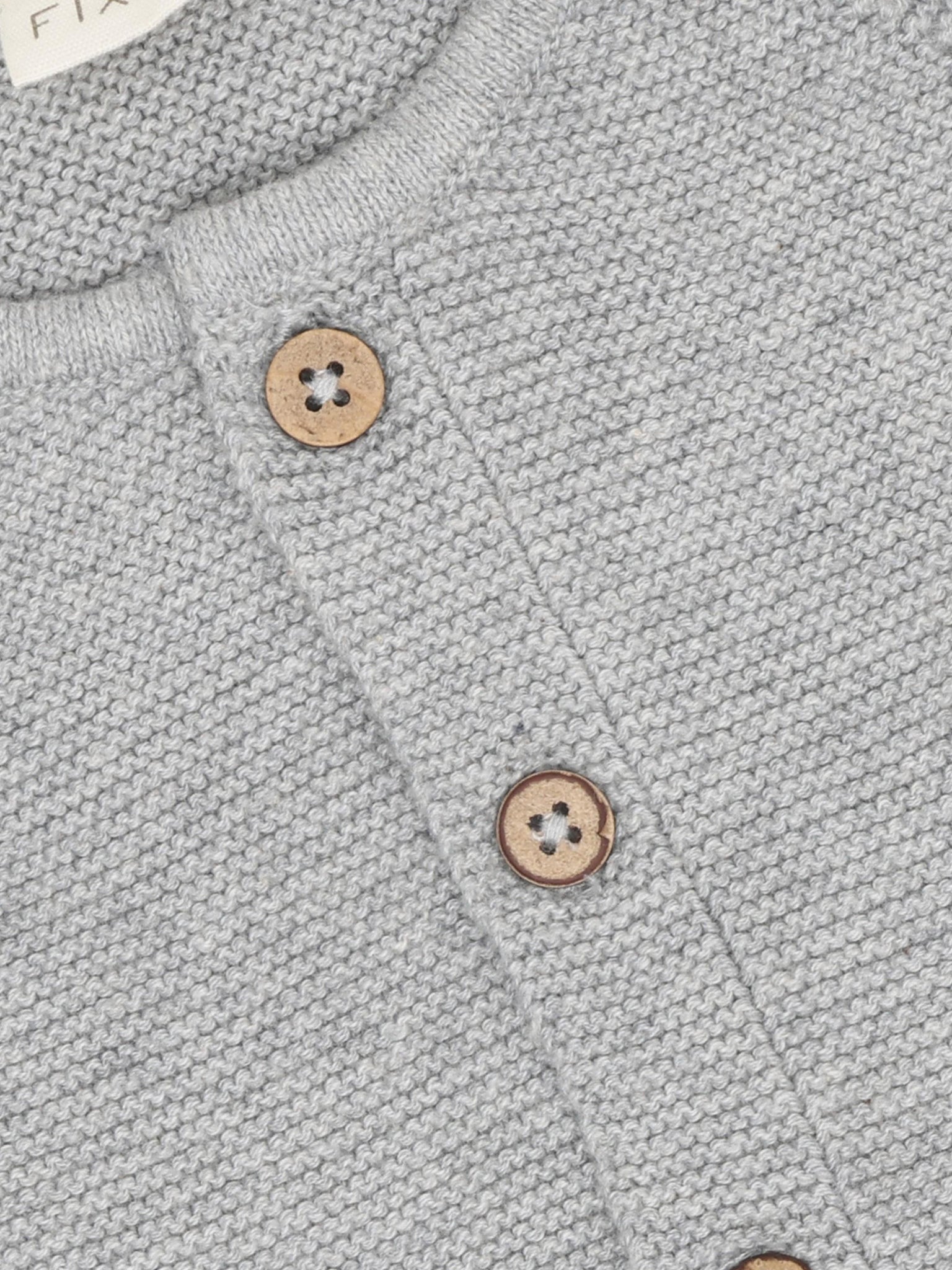 423261 -Cardigan Knit 1658 - Flint Gray Melange