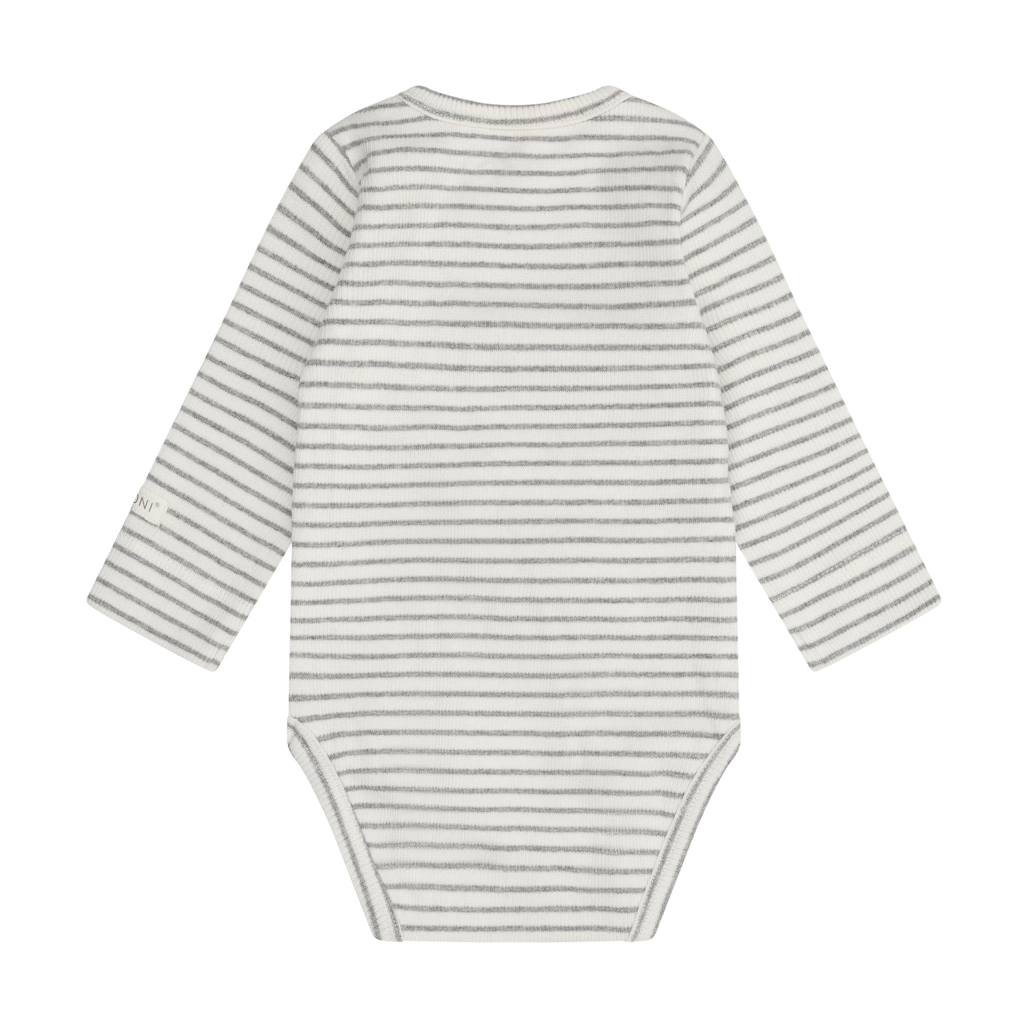 (423281-1658) Wrap Body LS Rib - Flint Gray Melange - MintMouse (Unicorner Concept Store)