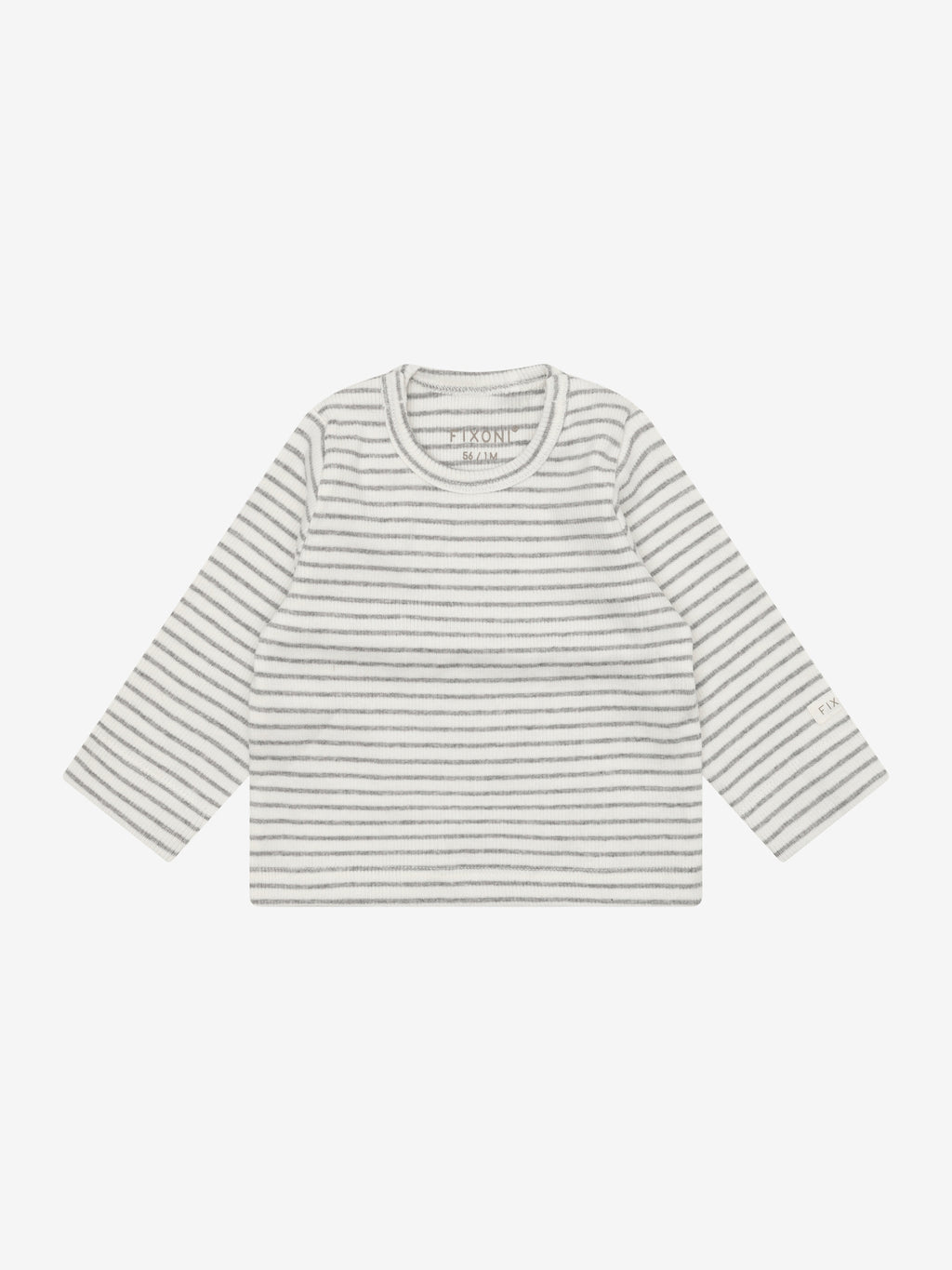 423283 T-Shirt LS Rib - Flint Gray Melange