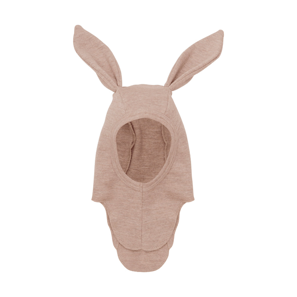 (460208) Balaclava Ears Wool Rib - Mahogany Rose - MintMouse (Unicorner Concept Store)