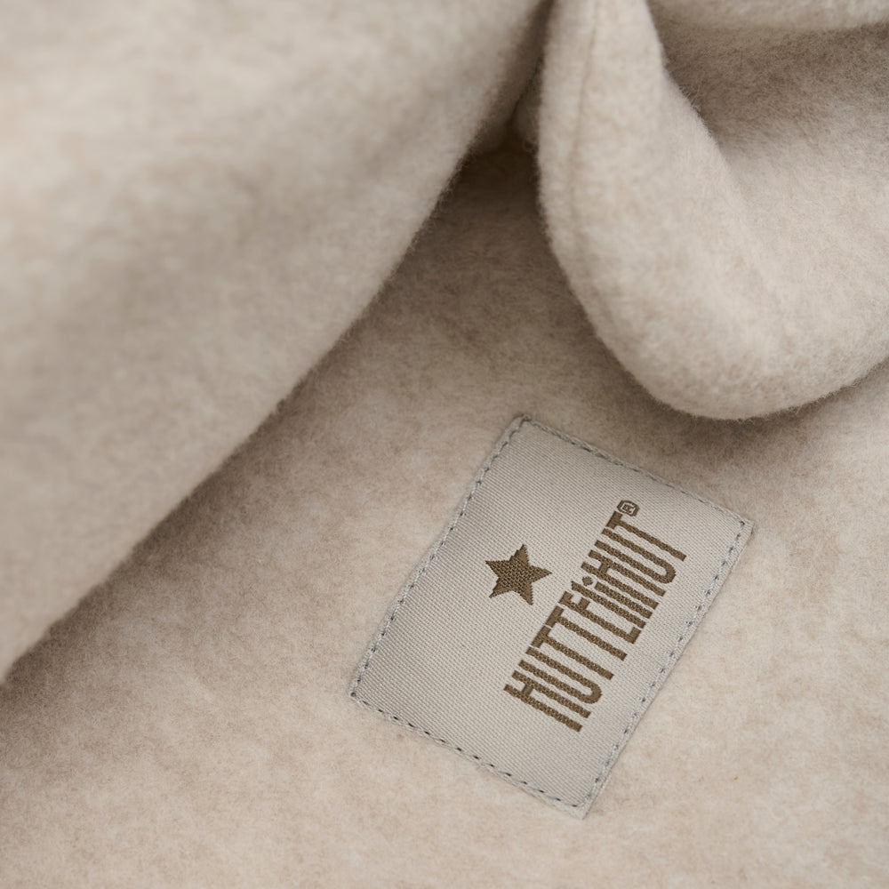 (460214) Balaclava Ears Cotton Fleece - Camel Melange - MintMouse (Unicorner Concept Store)