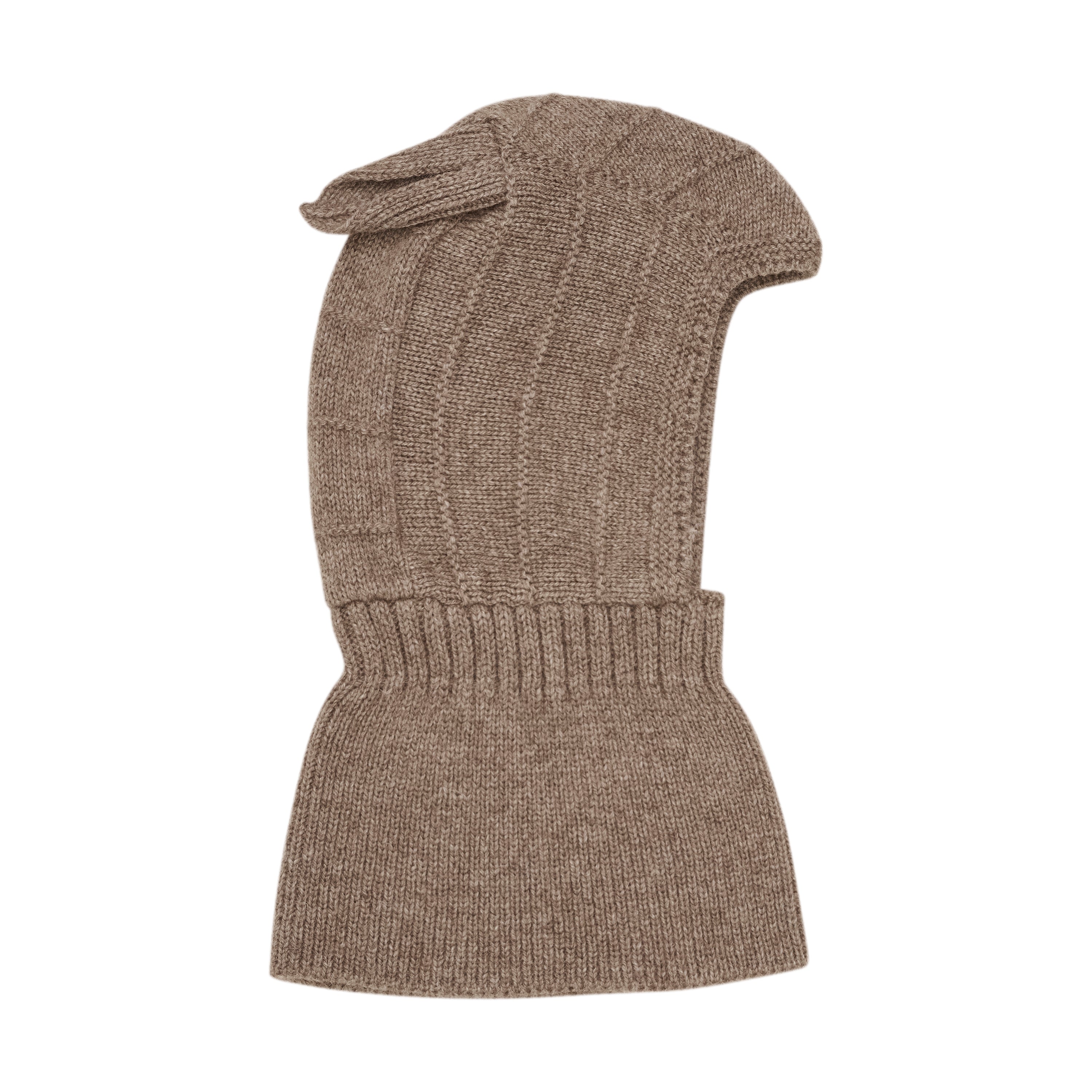 (460241) Balaclava Ears Wool Knit - Morel - MintMouse (Unicorner Concept Store)