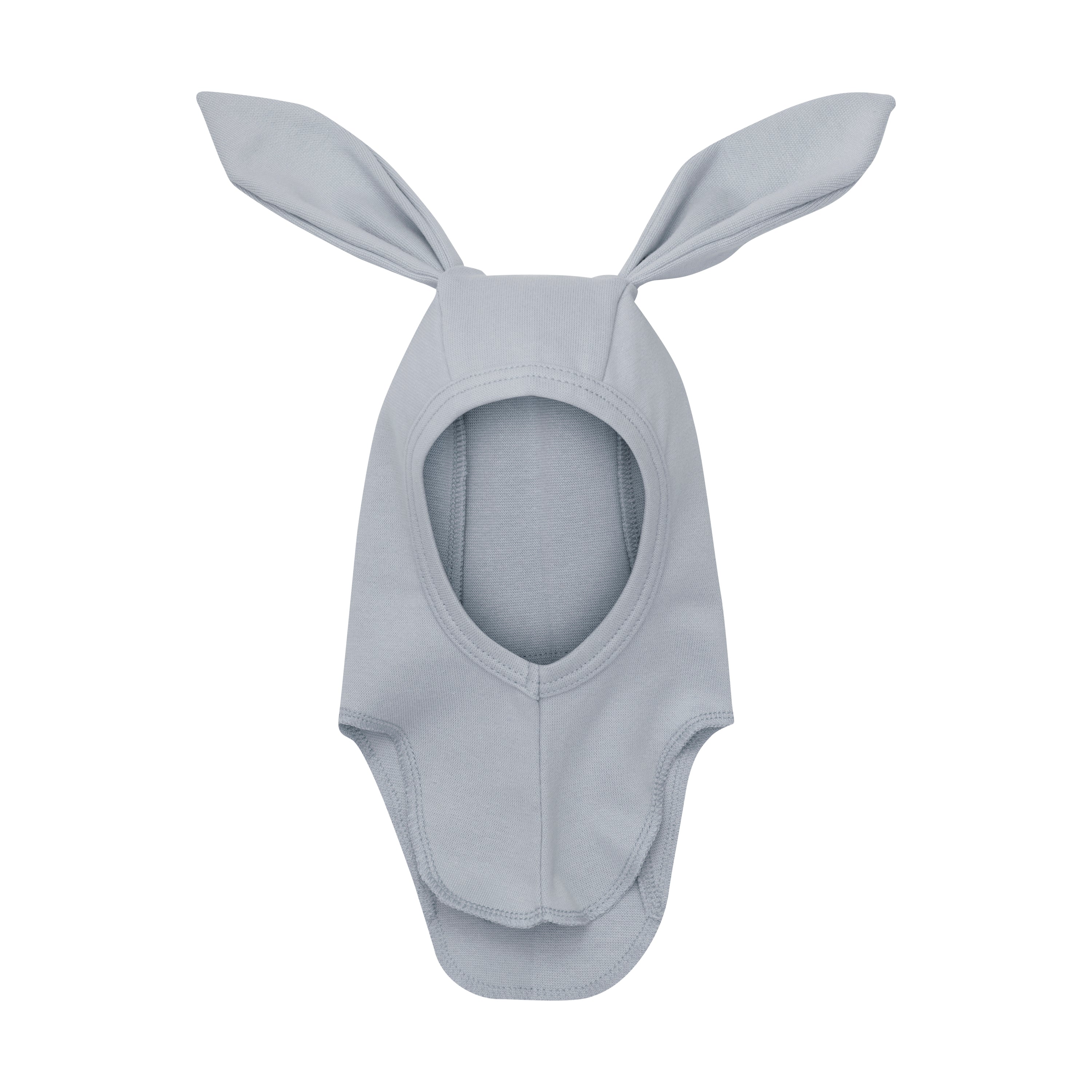 (460251-7348) Balaclava Ears Cotton Rib - Quarry - MintMouse (Unicorner Concept Store)