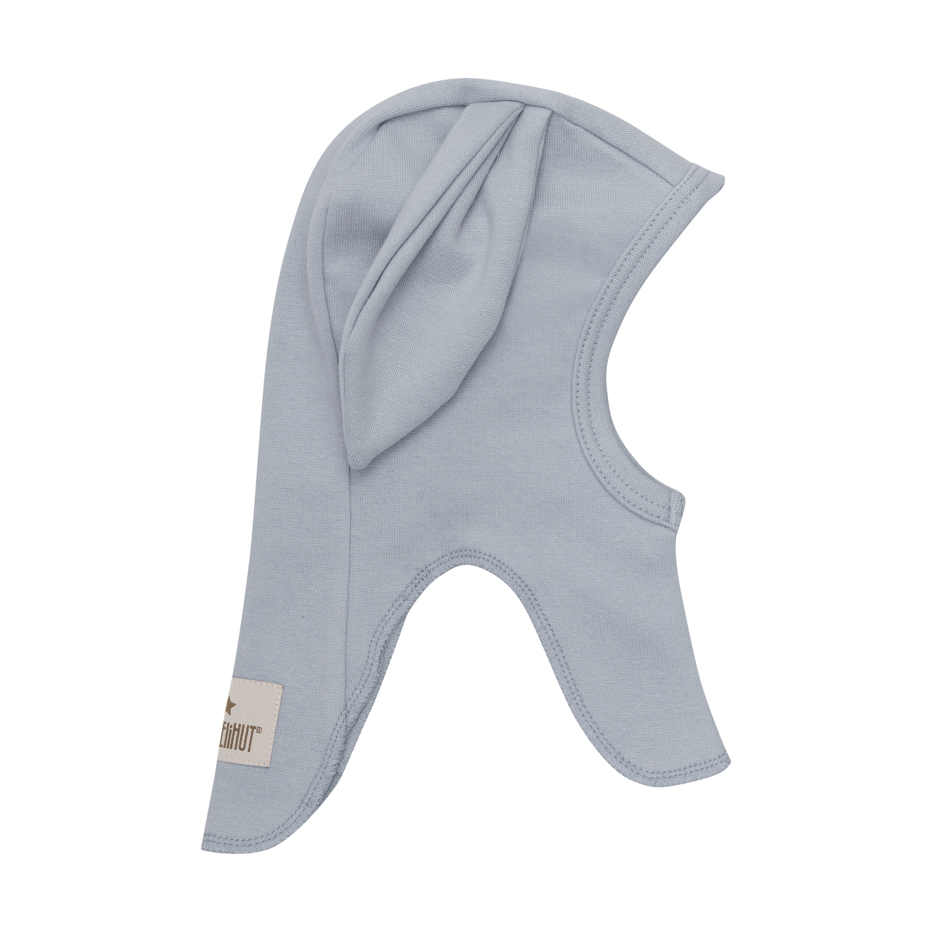 (460251-7348) Balaclava Ears Cotton Rib - Quarry - MintMouse (Unicorner Concept Store)