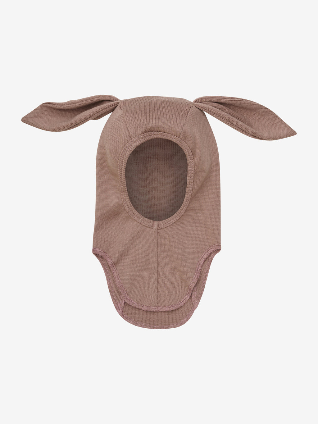 (460352) Balaclava Ears Wool Rib - Burlwood - MintMouse (Unicorner Concept Store)