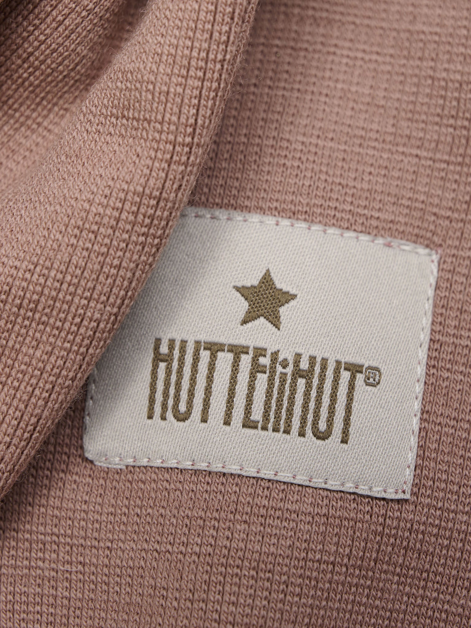 (460352) Balaclava Ears Wool Rib - Burlwood - MintMouse (Unicorner Concept Store)