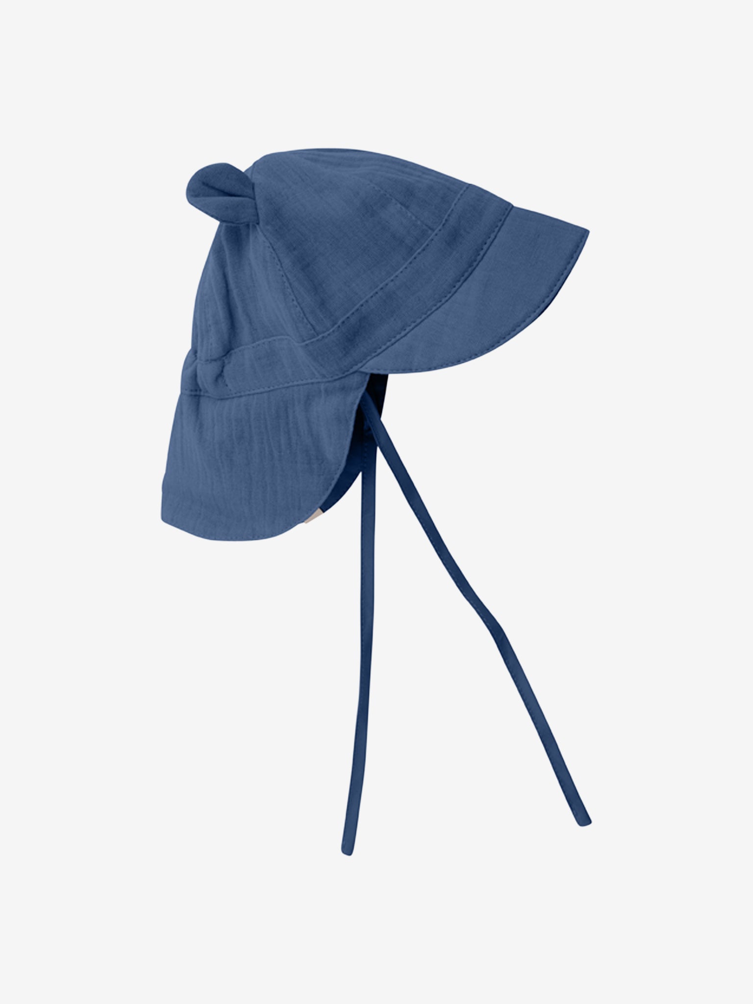 460458 Summer Hat Ears Muslin - 8844 Bearing Sea - MintMouse (Unicorner Concept Store)