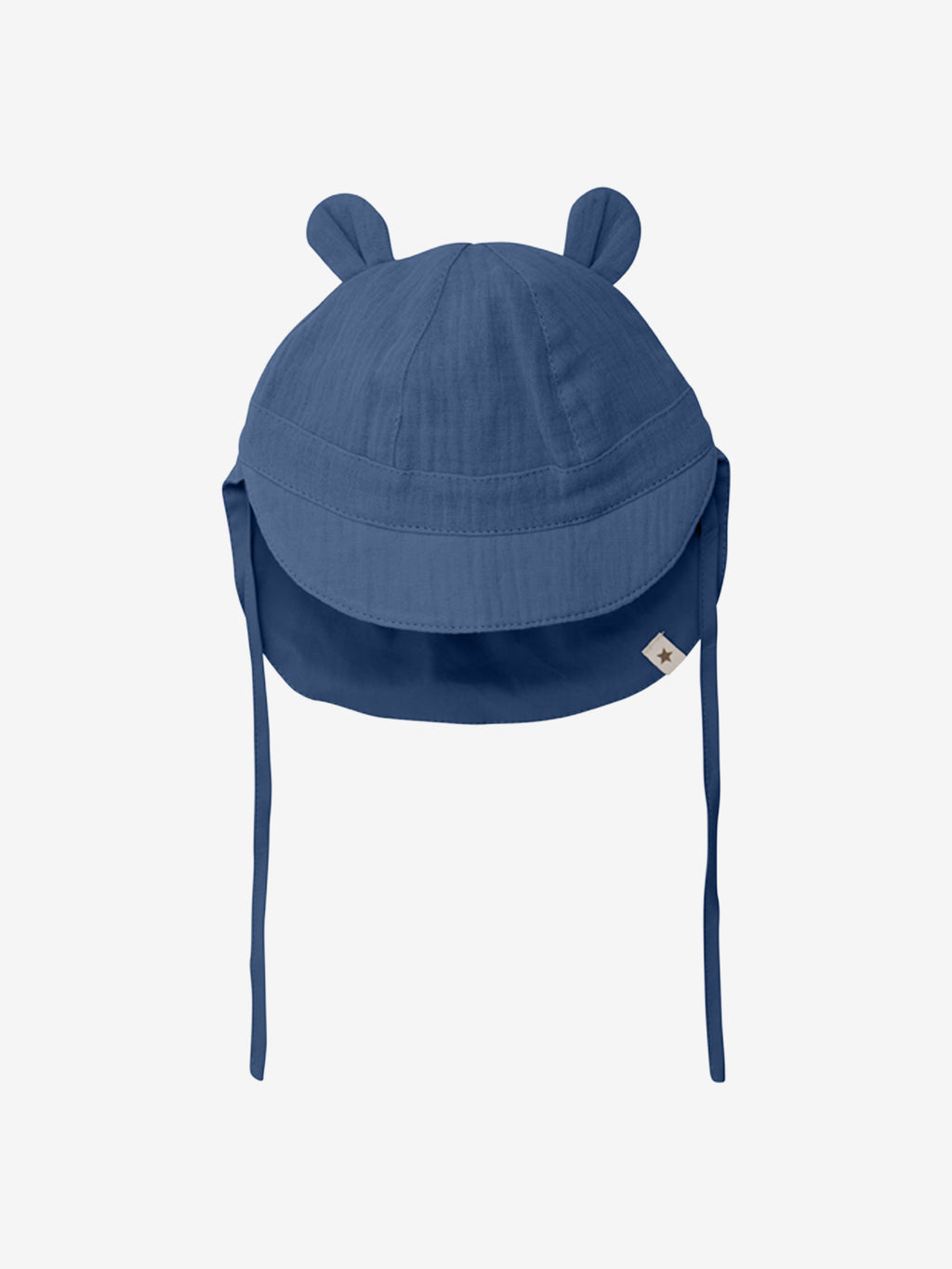 460458 Summer Hat Ears Muslin - 8844 Bearing Sea - MintMouse (Unicorner Concept Store)