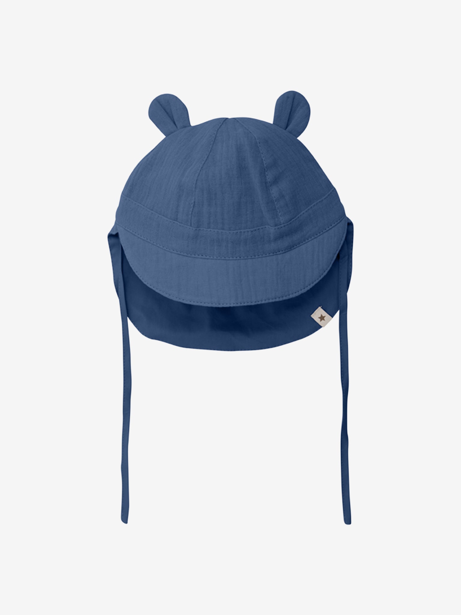 460458 Summer Hat Ears Muslin - 8844 Bearing Sea - MintMouse (Unicorner Concept Store)