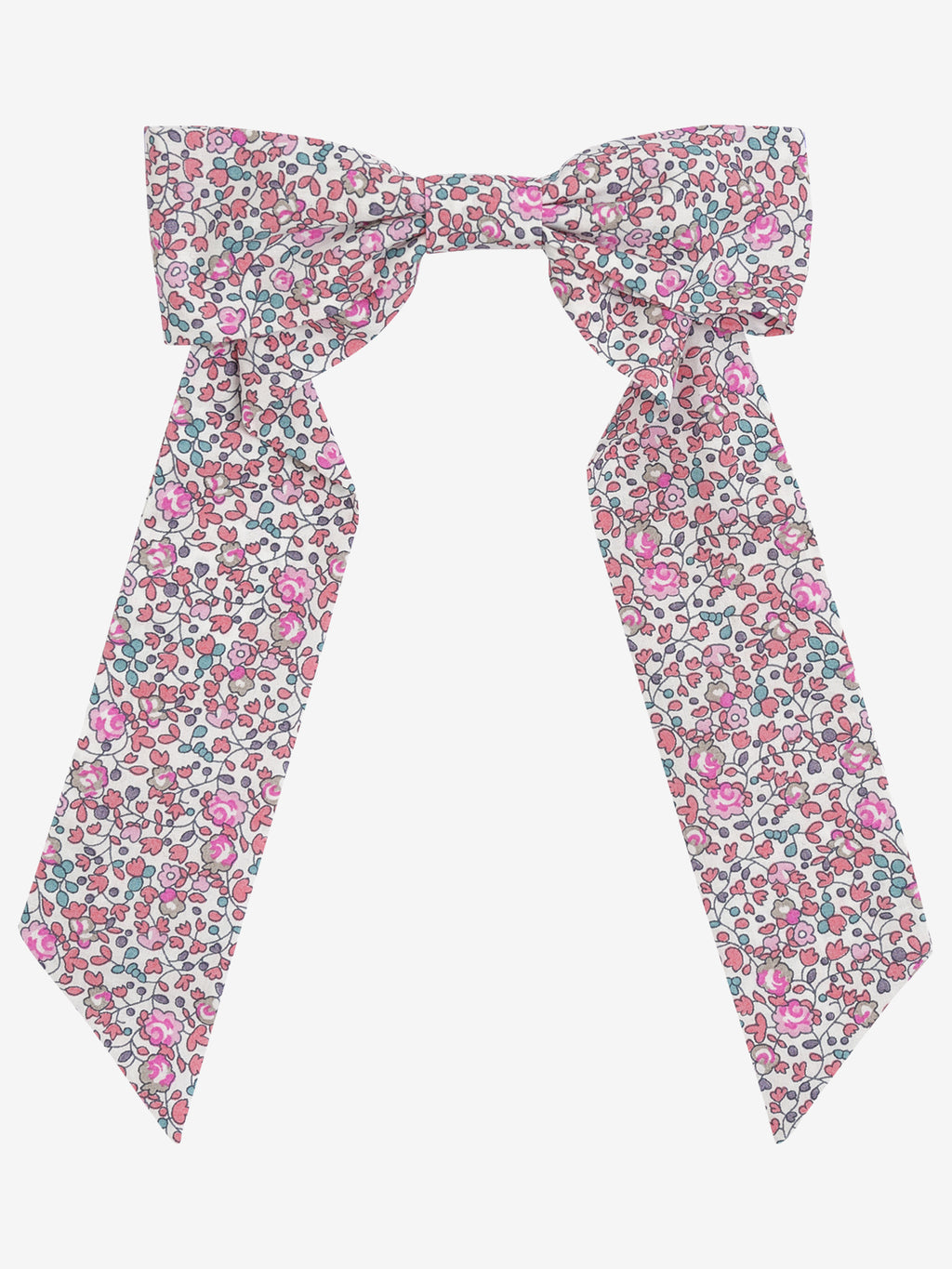 460482  Hairclip Bow in Liberty Fabric - 3715 Double Cream - MintMouse (Unicorner Concept Store)