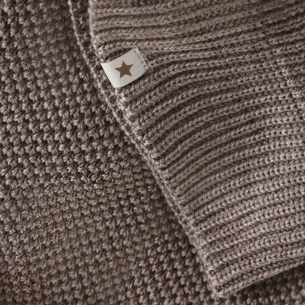 (460531) Balaclava Windstop Pompoms -  Cinder Melange