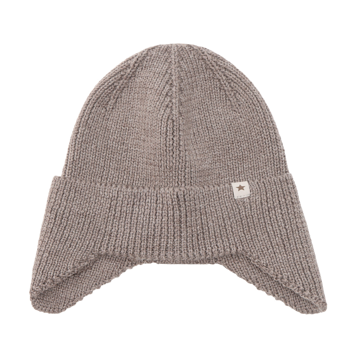 (460568) Hat Wool Knit Windstop - Cinder Melange
