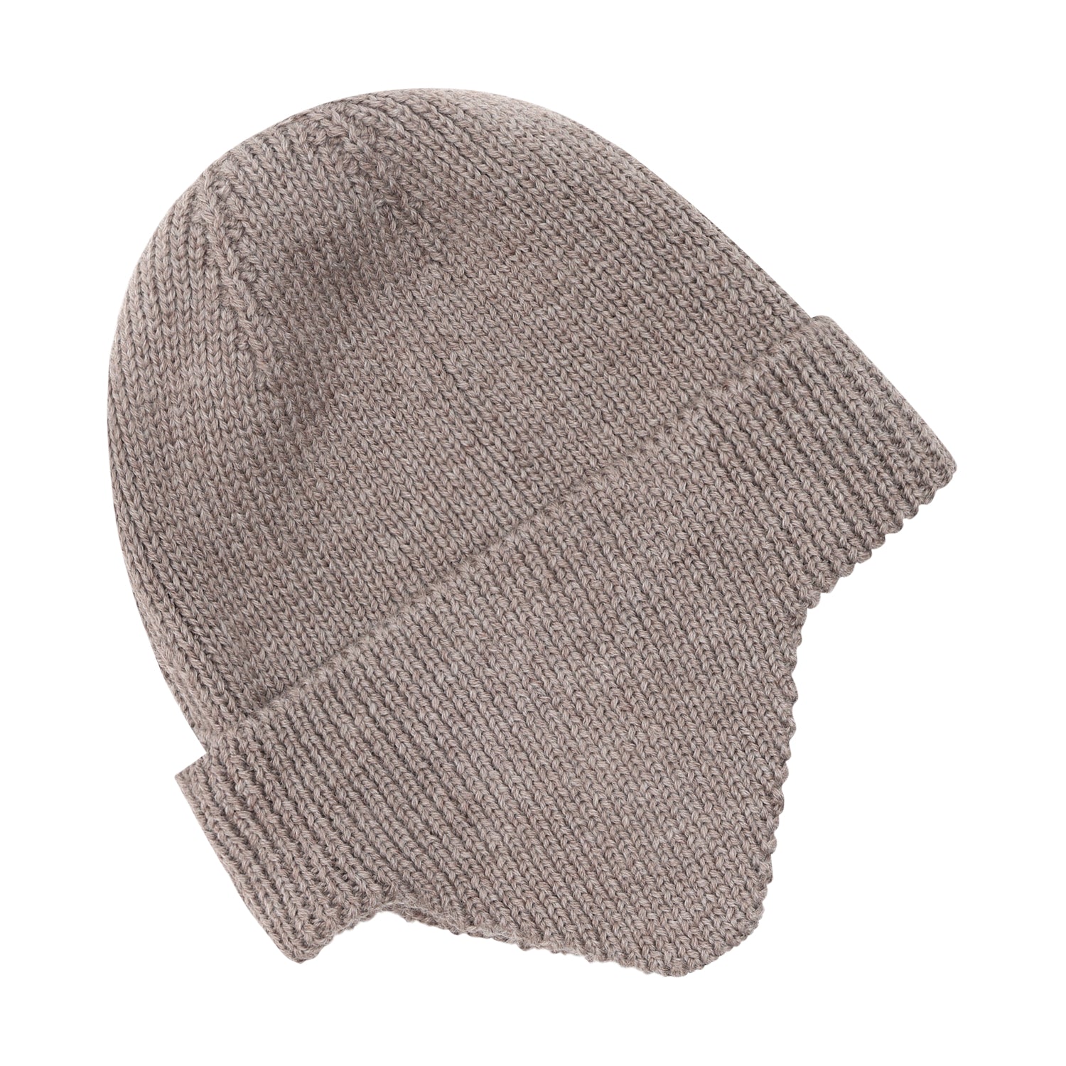 (460568) Hat Wool Knit Windstop - Cinder Melange