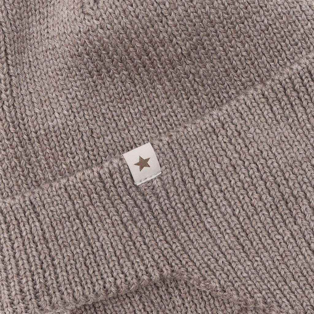 (460568) Hat Wool Knit Windstop - Cinder Melange