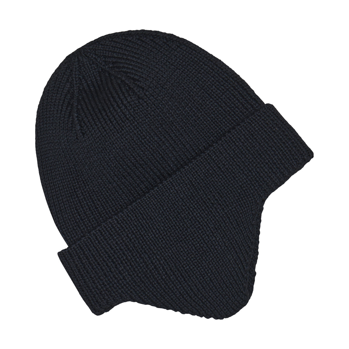 (460568) Hat Wool Knit Windstop -  Dark Navy