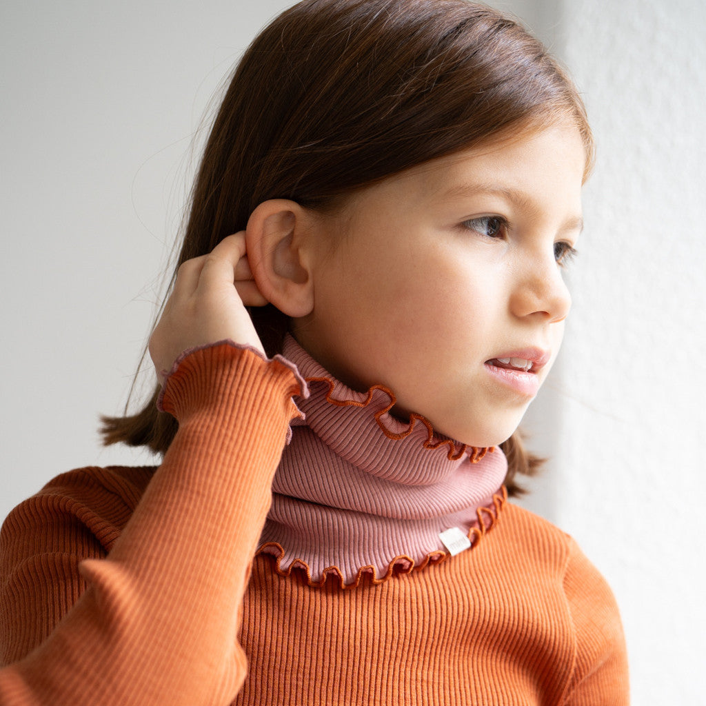 (479) Aha - Tube Scarf wool Rose - MintMouse (Unicorner Concept Store)