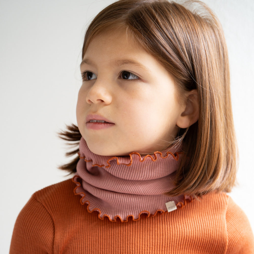 (479) Aha - Tube Scarf wool Rose - MintMouse (Unicorner Concept Store)