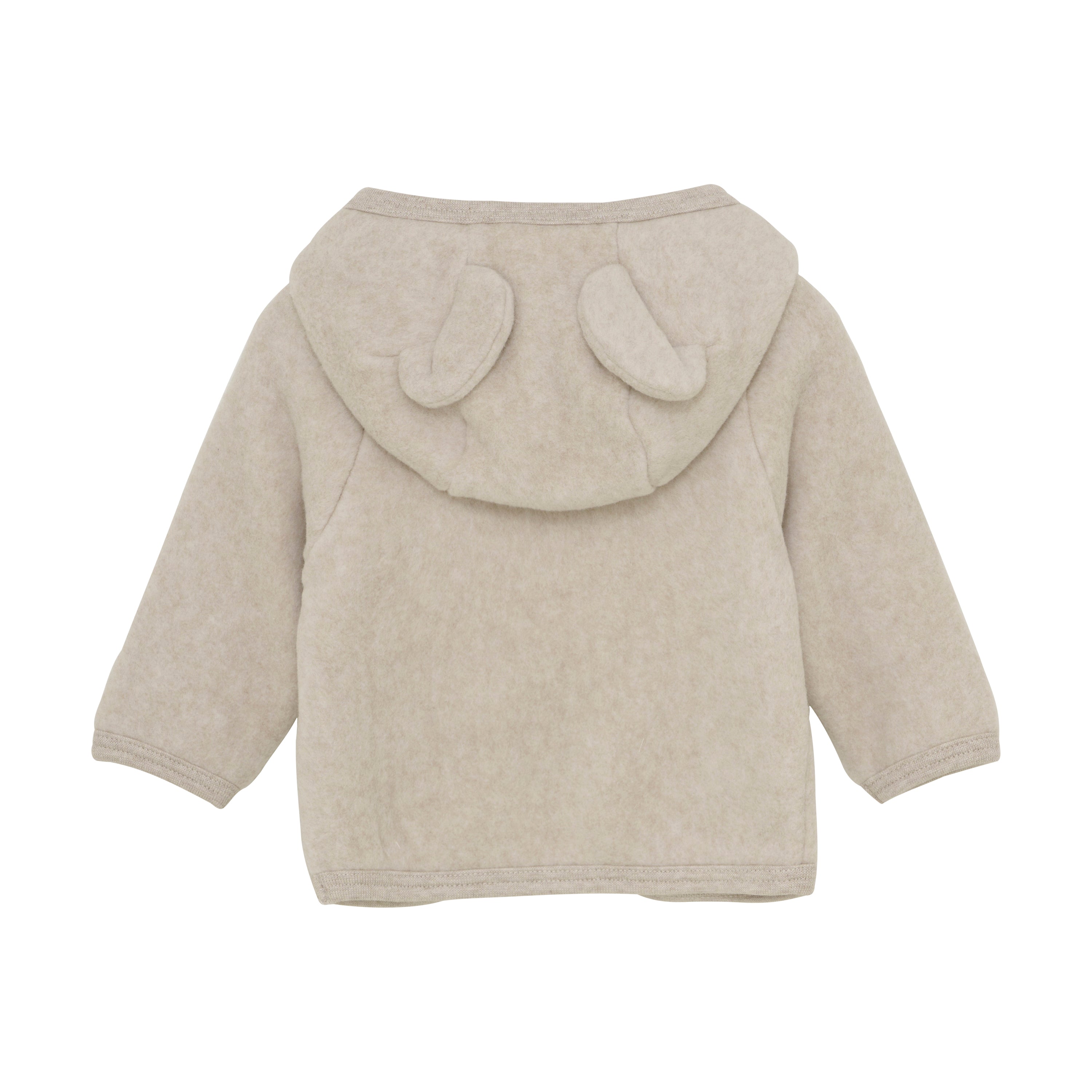 (480396) Jacket Ears Cotton Fleece - Camel Melange - MintMouse (Unicorner Concept Store)
