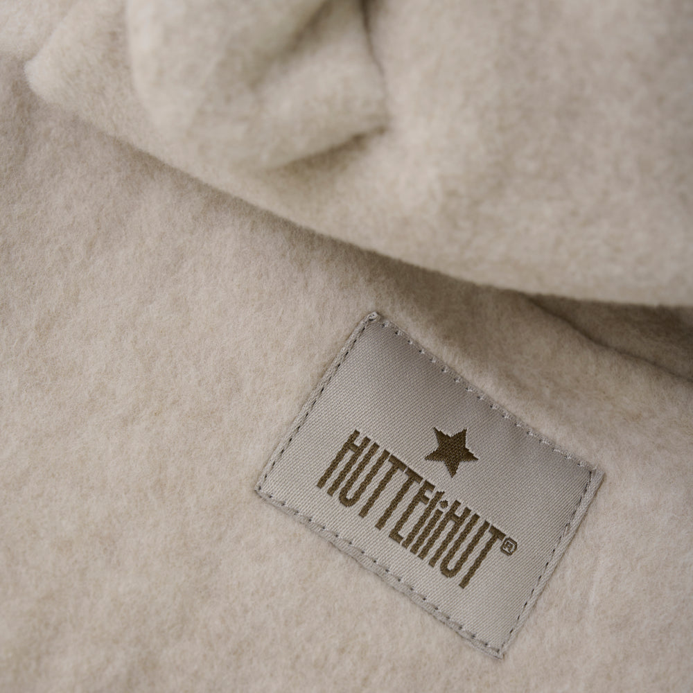 (480396) Jacket Ears Cotton Fleece - Camel Melange - MintMouse (Unicorner Concept Store)