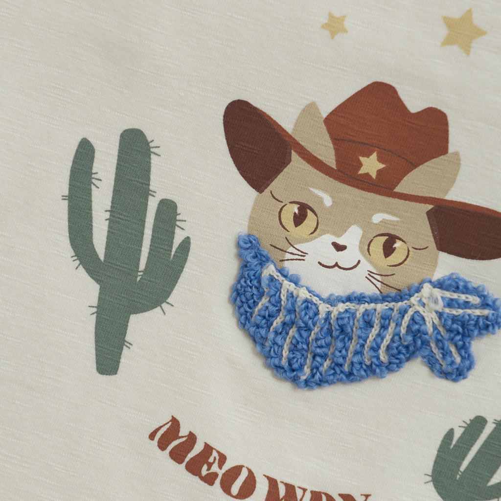 T-Shirt SS Print – Antique White - MintMouse (Unicorner Concept Store)