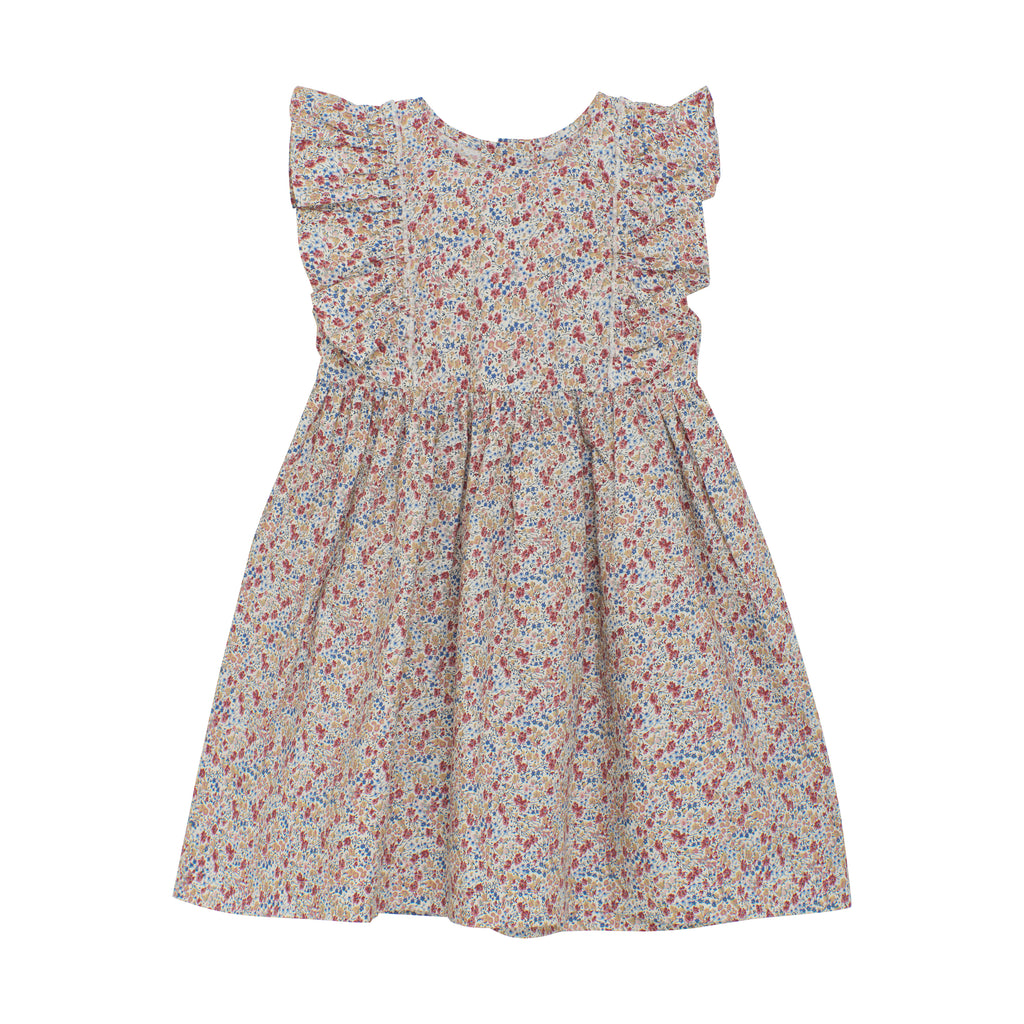 Dress SS in Liberty Fabric - Serpia Rose - MintMouse (Unicorner Concept Store)