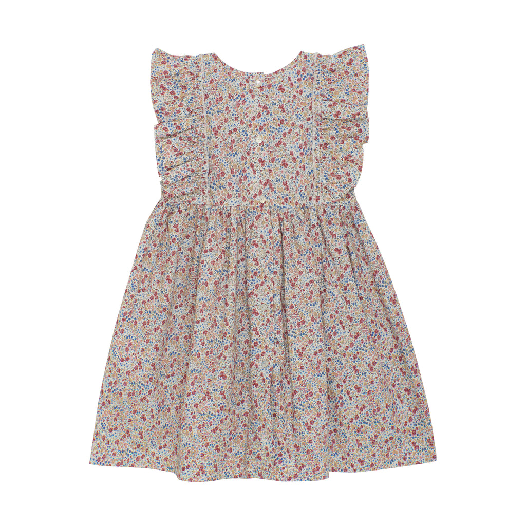 Dress SS in Liberty Fabric - Serpia Rose - MintMouse (Unicorner Concept Store)
