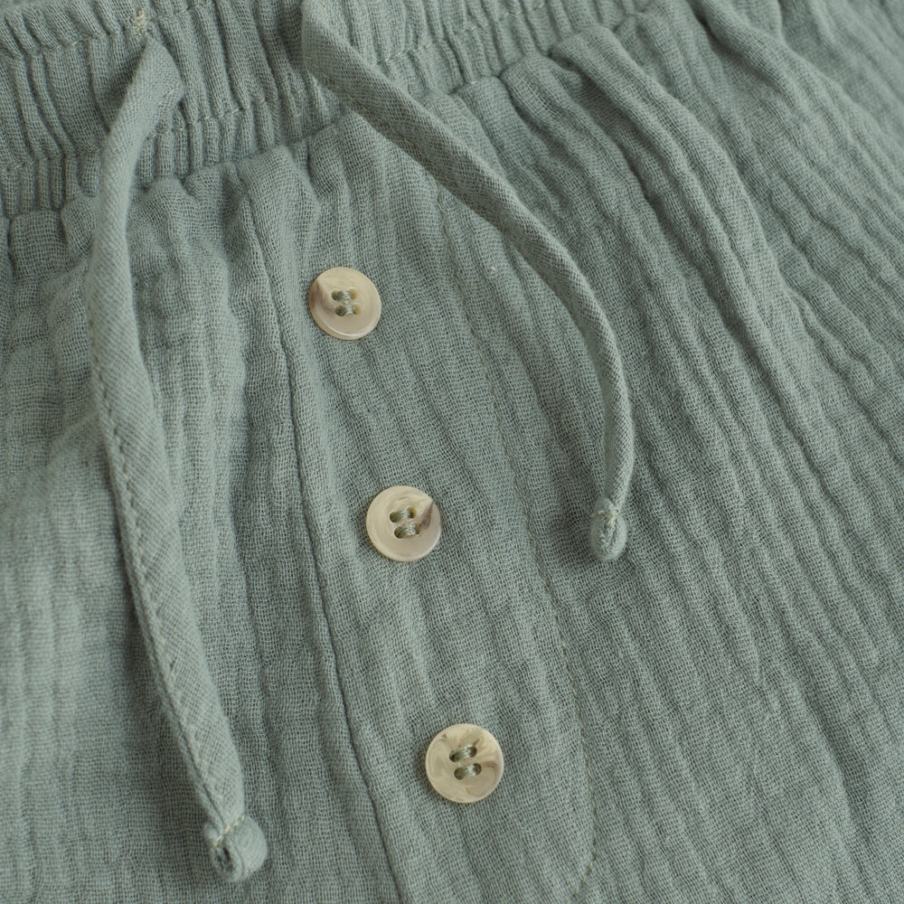 Shorts Muslin - Lily Pad - MintMouse (Unicorner Concept Store)