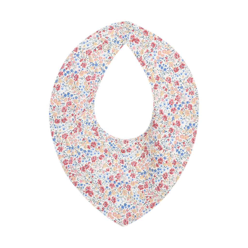 Bib in Liberty Fabric - Rose - MintMouse (Unicorner Concept Store)