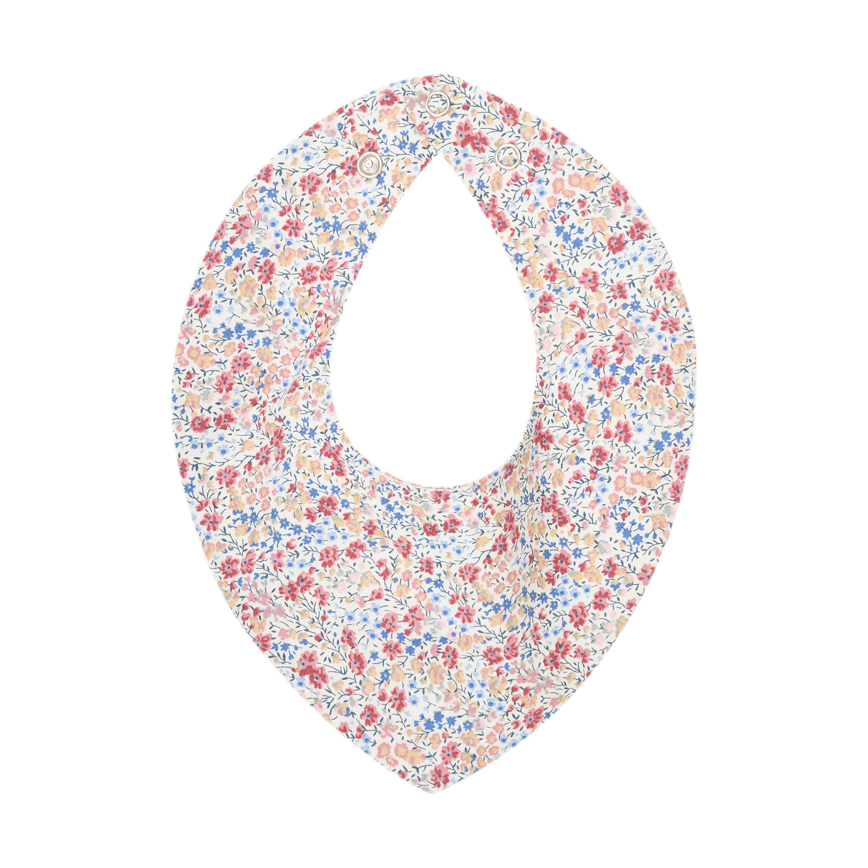 Bib in Liberty Fabric - Rose - MintMouse (Unicorner Concept Store)