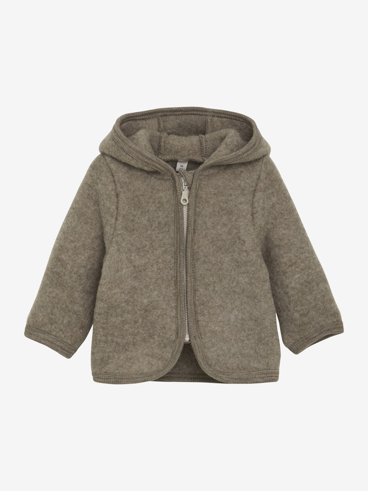 (480664) Jacket Ears Wool Fleece - Savannah Melange