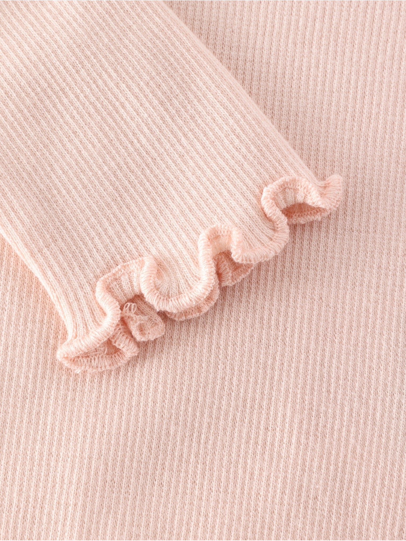 (480841 - 5003) Body LS Rib - Peach Blush - MintMouse (Unicorner Concept Store)